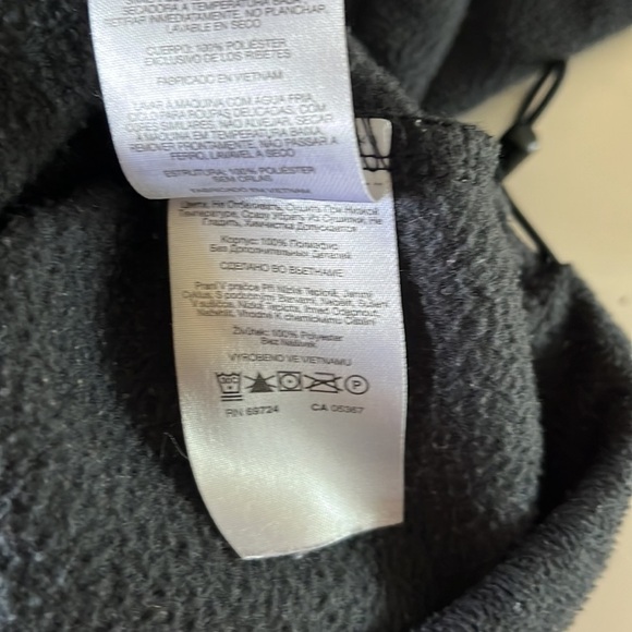 Columbia  GUC   Fleece jacket   Black  original style   Stand up collar   size L - Picture 3 of 14